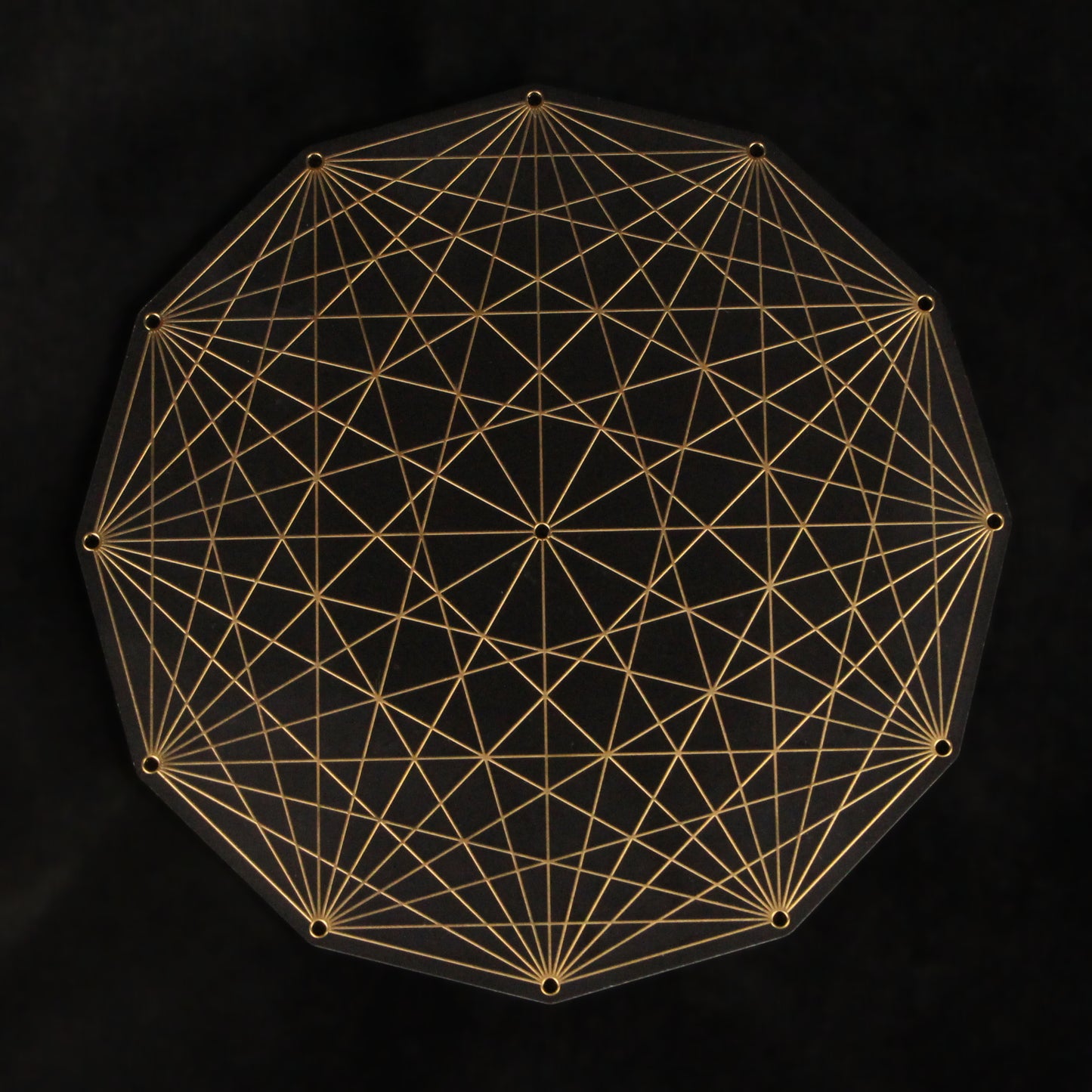 DODECAGON STAR Sacred Geometric Healing Device