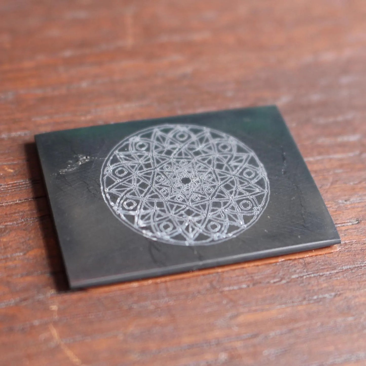 Shungite Phone Sticker MANDALA