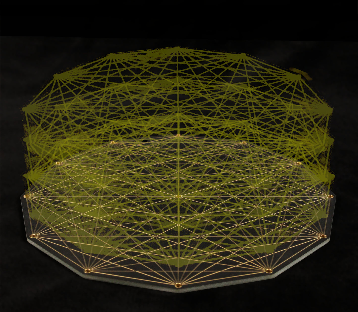 DODECAGON STAR Sacred Geometric Healing Device