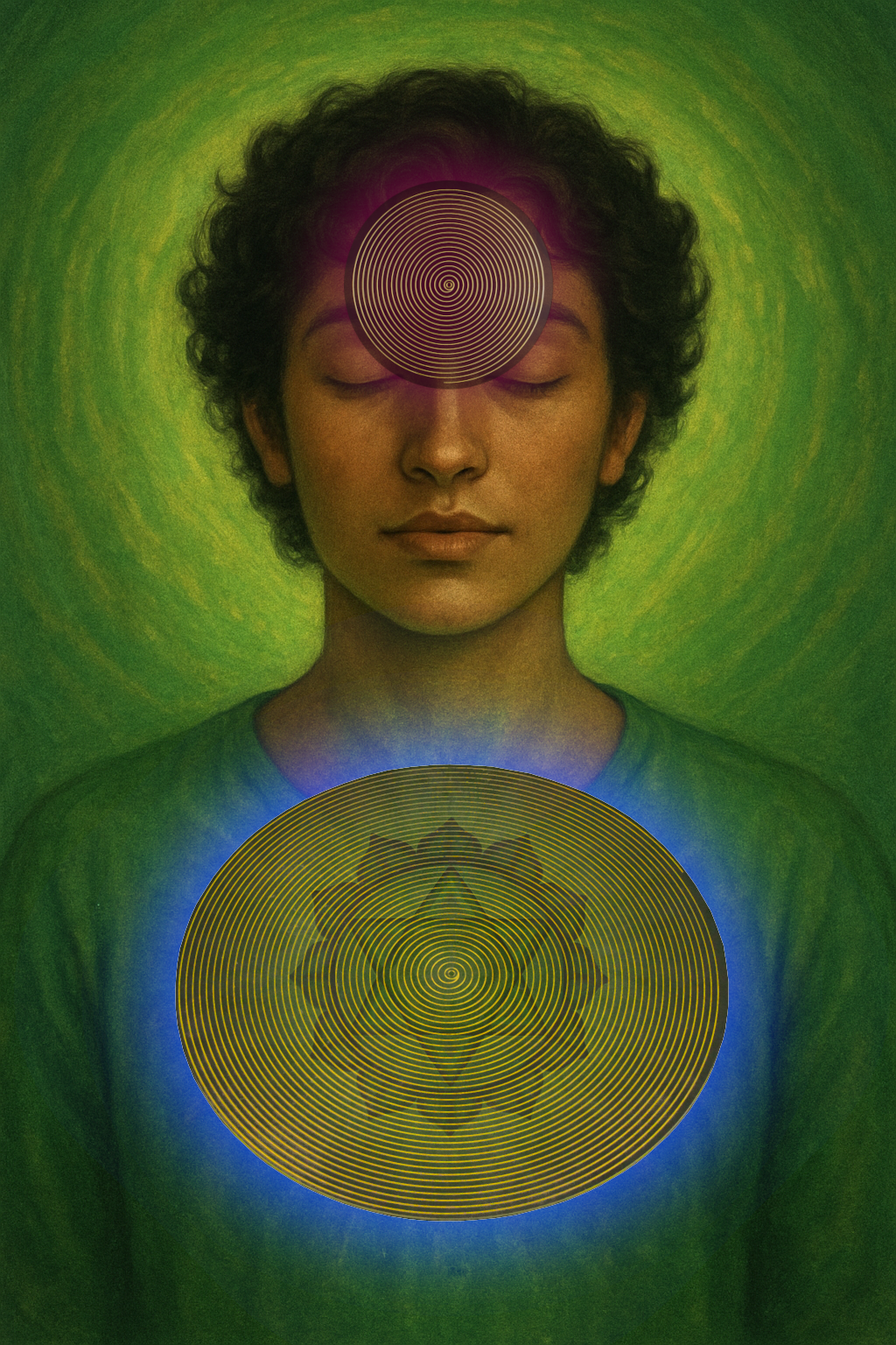 LARGE SACRED Spiral Radionics Healing Instrument 18CM