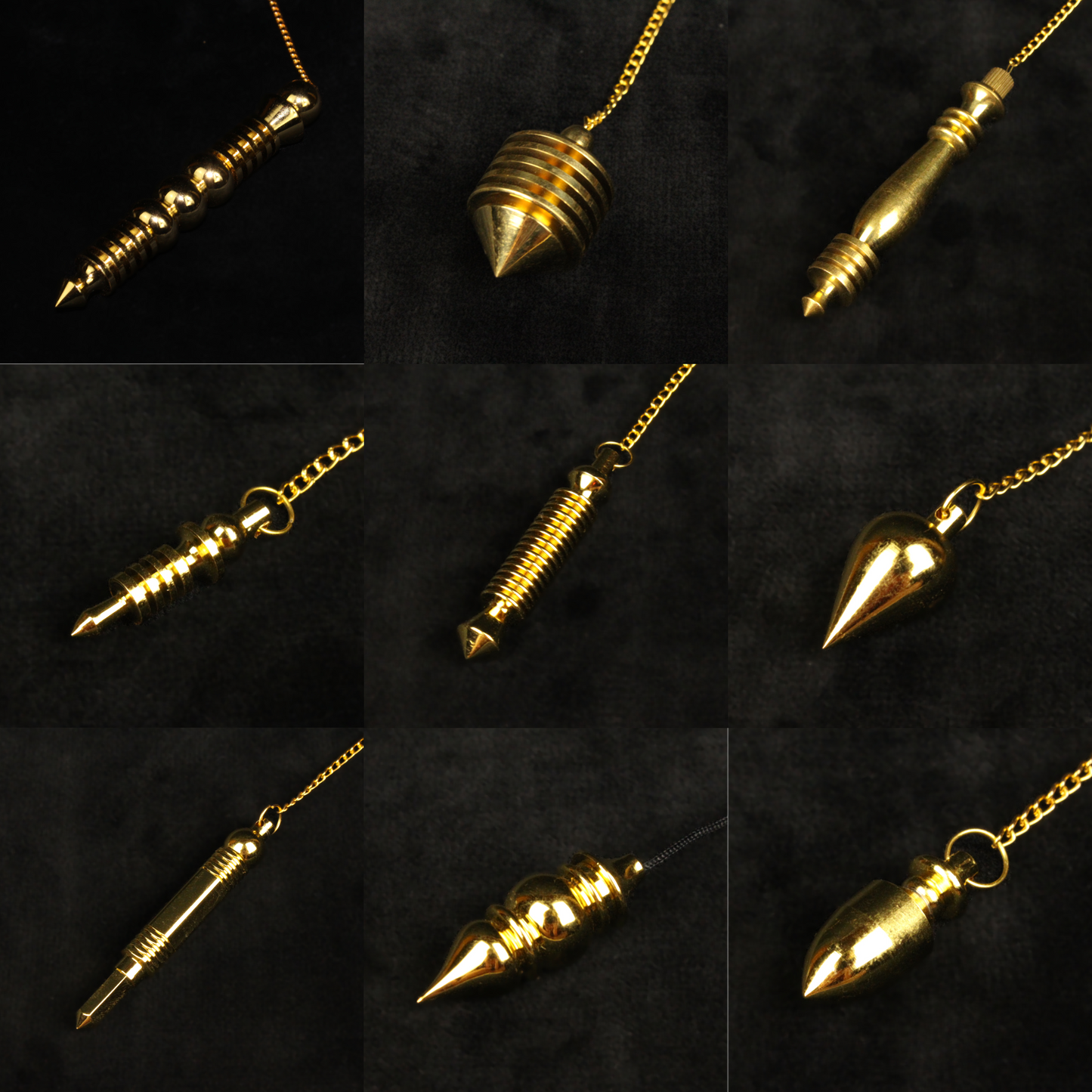 Beginners Pendulum Set - 9 Pendulums