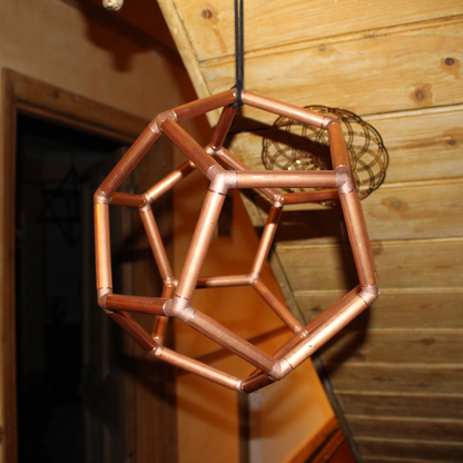 3D Copper Dodecahedron - Assembly Kit