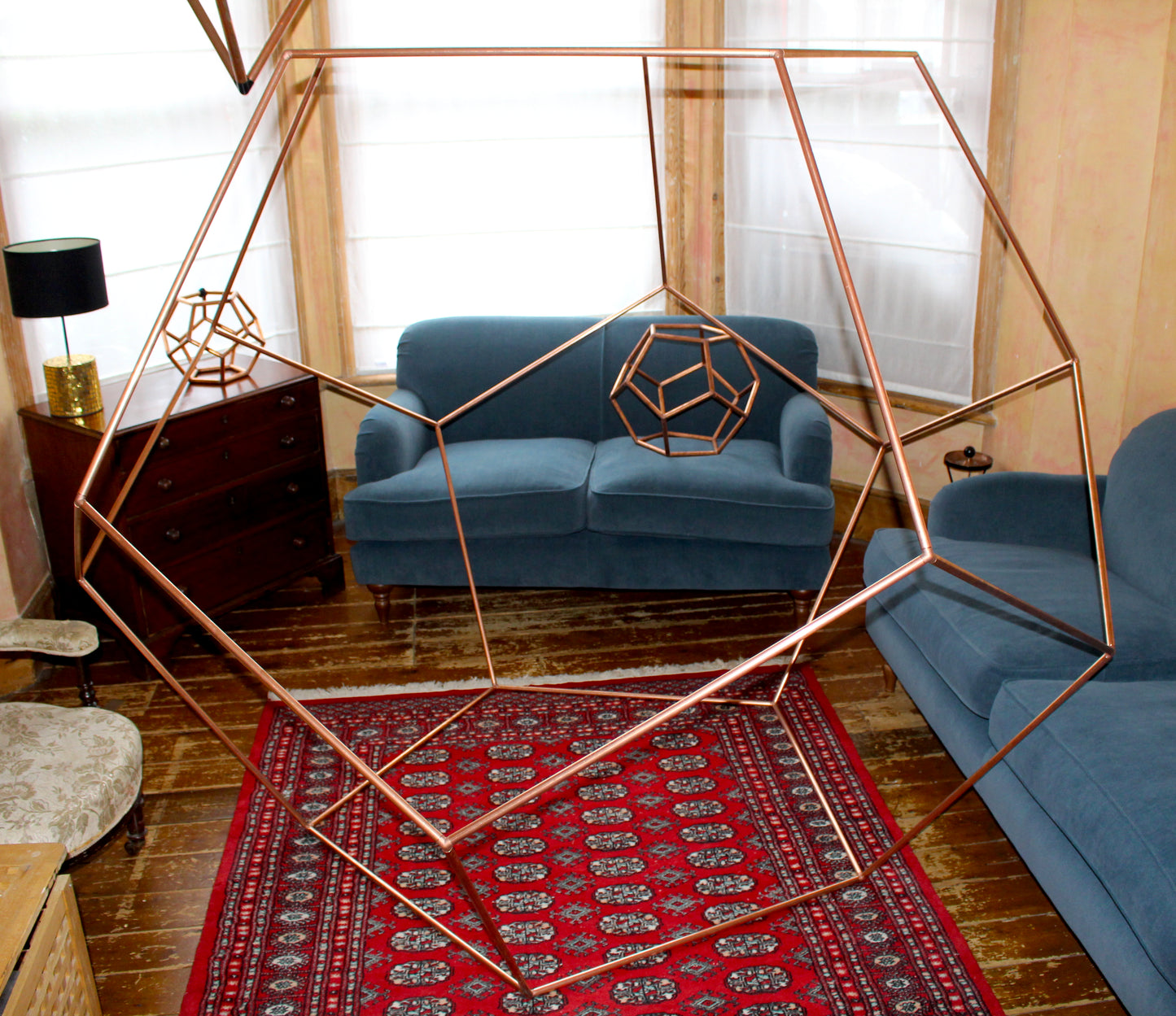 ROOMSIZE Copper Meditation Dodecahedron