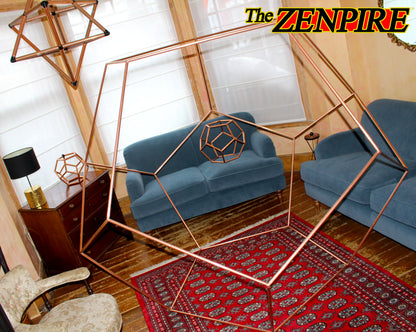 ROOMSIZE Copper Meditation Dodecahedron