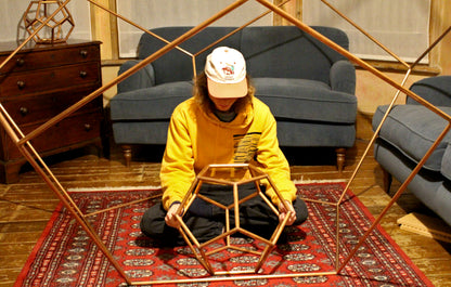 ROOMSIZE Copper Meditation Dodecahedron