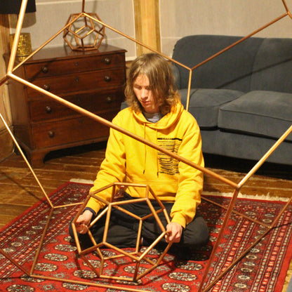 ROOMSIZE Copper Meditation Dodecahedron