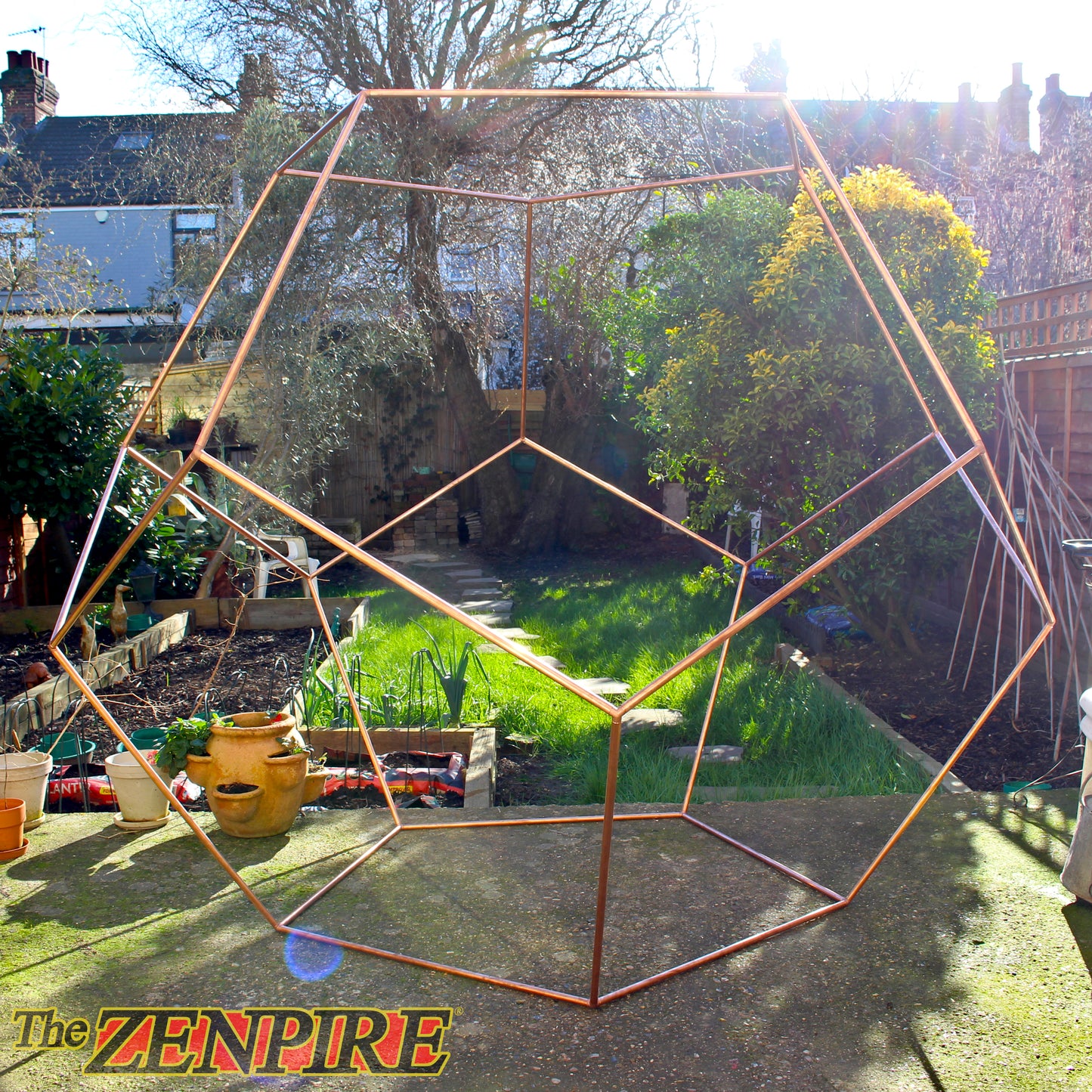 ROOMSIZE Copper Meditation Dodecahedron