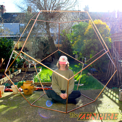 ROOMSIZE Copper Meditation Dodecahedron