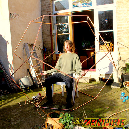 ROOMSIZE Copper Meditation Dodecahedron