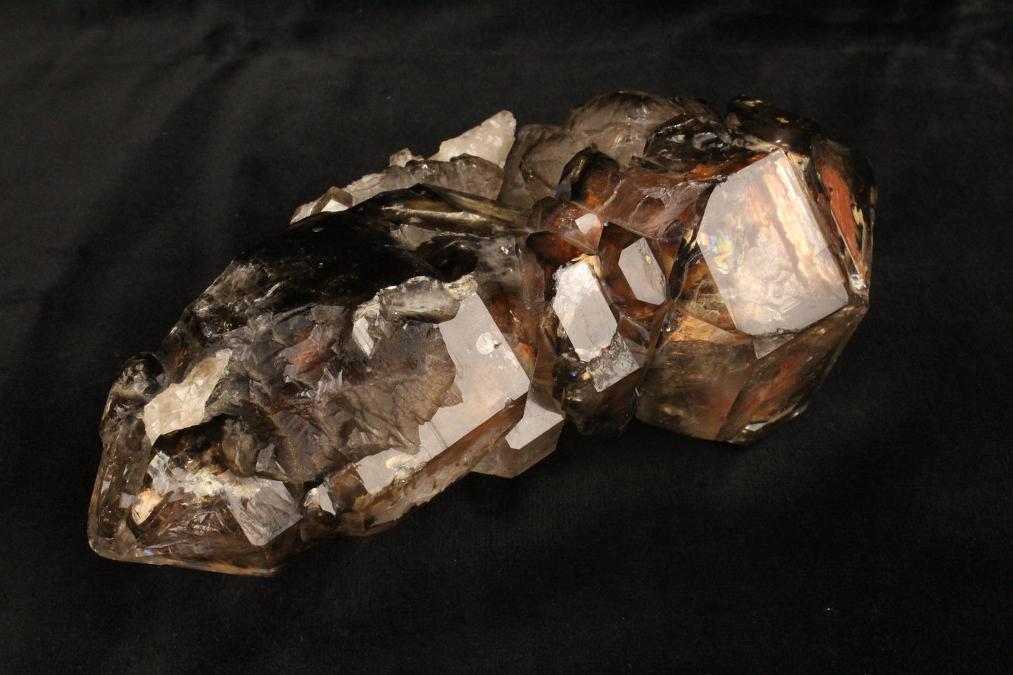 The Shambala Phone - Elestial Smokey Quartz Cathedral - TimeLink Library