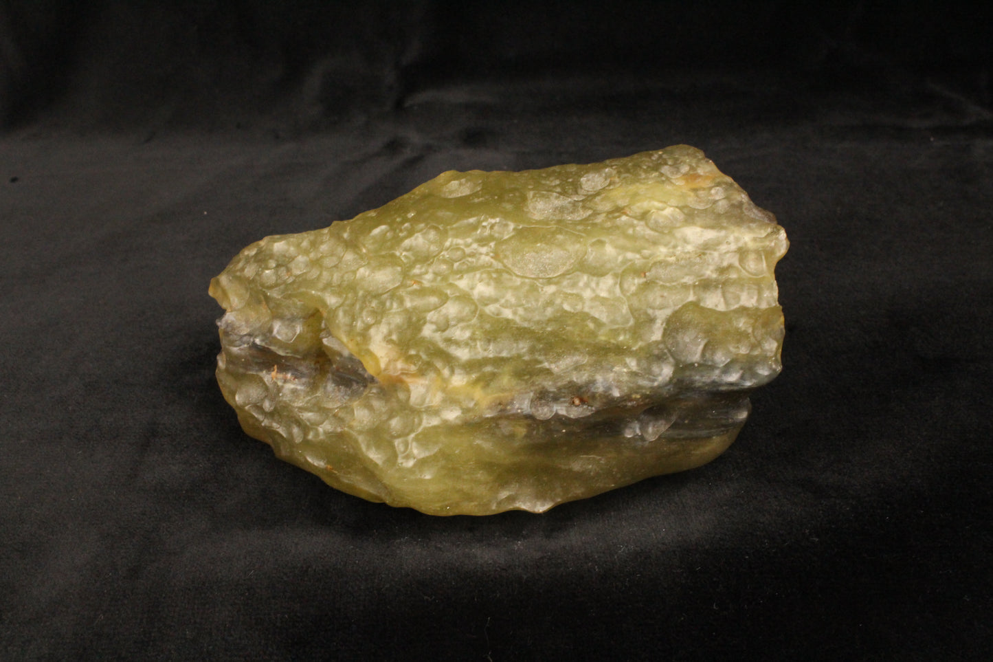 HUGE Libyan Desert Glasss XXL Blue Streak