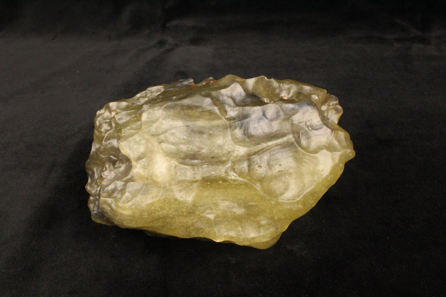 HUGE Libyan Desert Glasss XXL Blue Streak