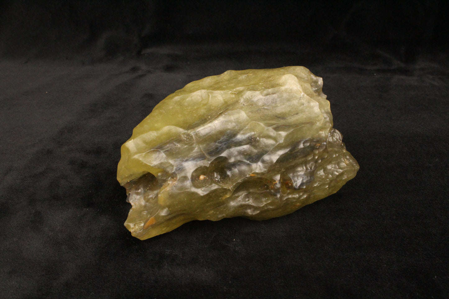 HUGE Libyan Desert Glasss XXL Blue Streak