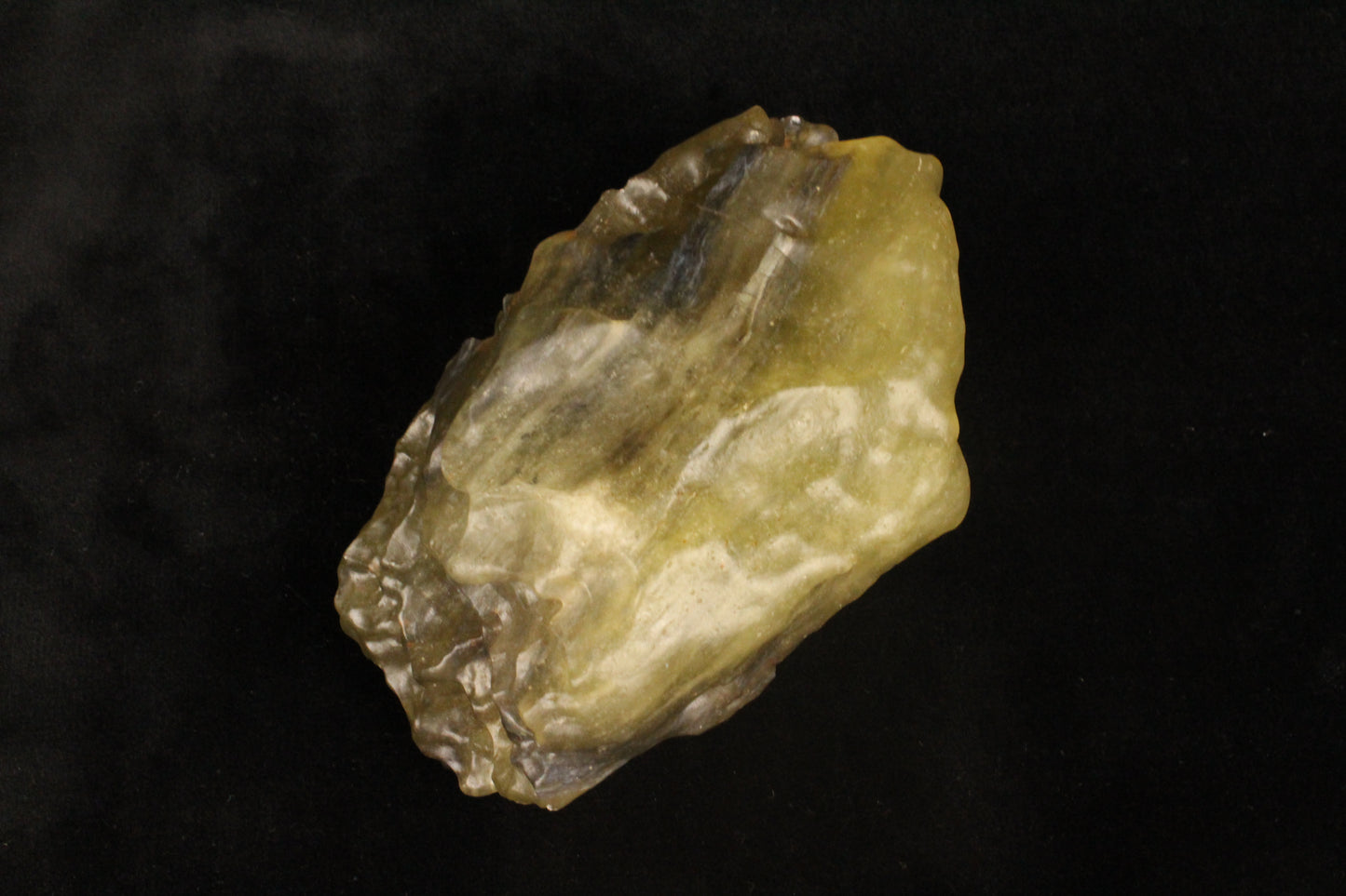 HUGE Libyan Desert Glasss XXL Blue Streak