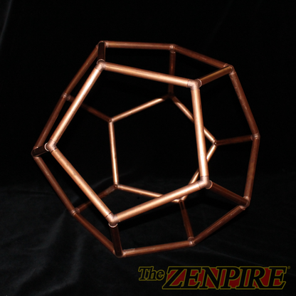 3D Copper Dodecahedron - Assembly Kit