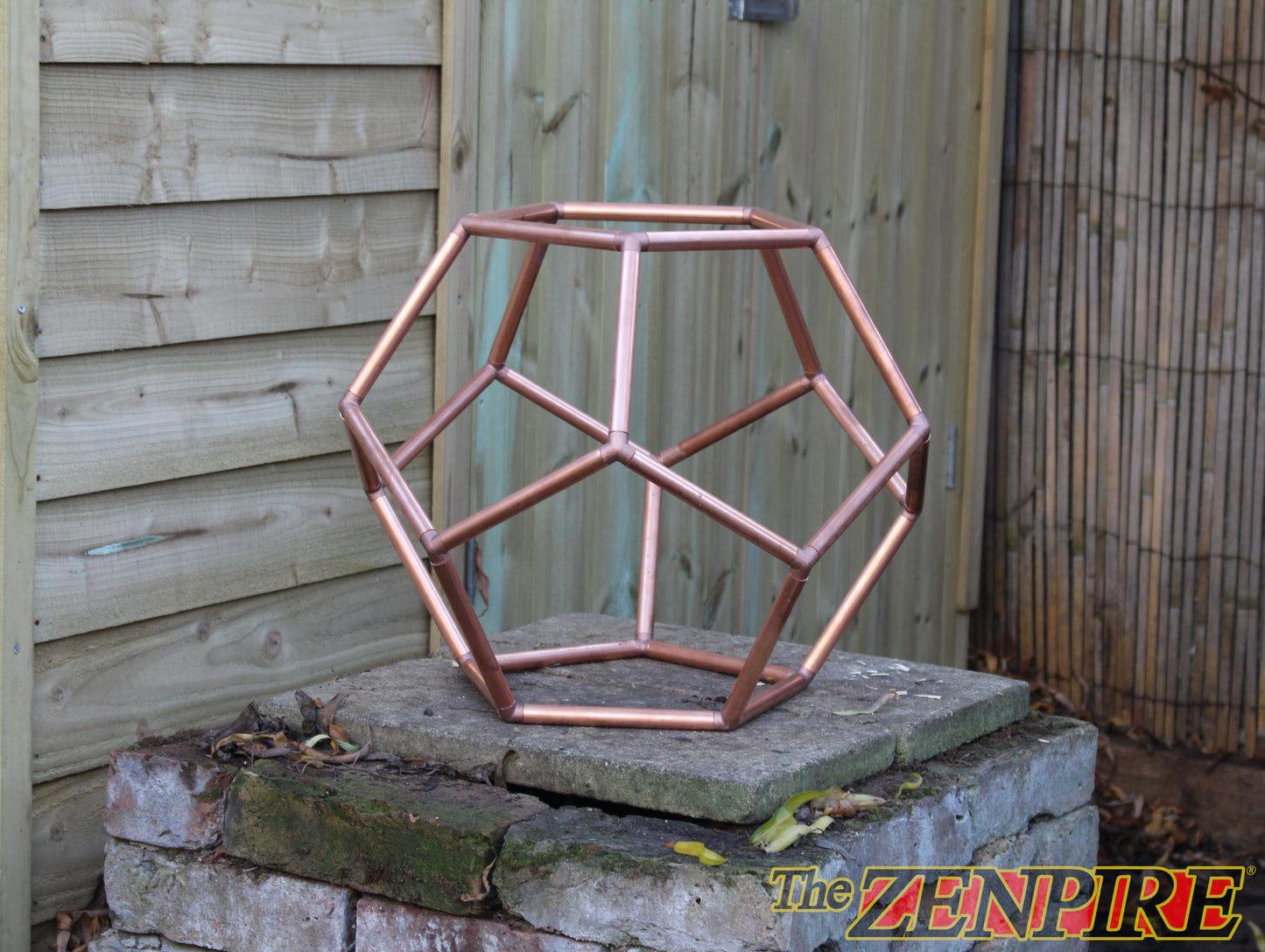 3D Copper Dodecahedron - Assembly Kit