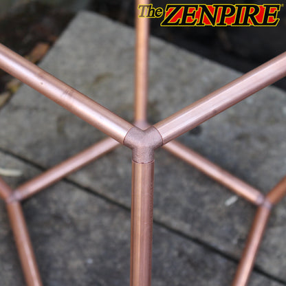 3D Copper Dodecahedron - Assembly Kit