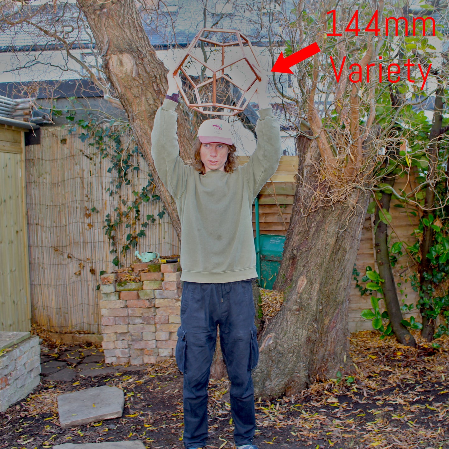 3D Copper Dodecahedron - Assembly Kit