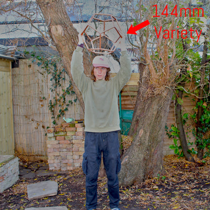 3D Copper Dodecahedron - Assembly Kit