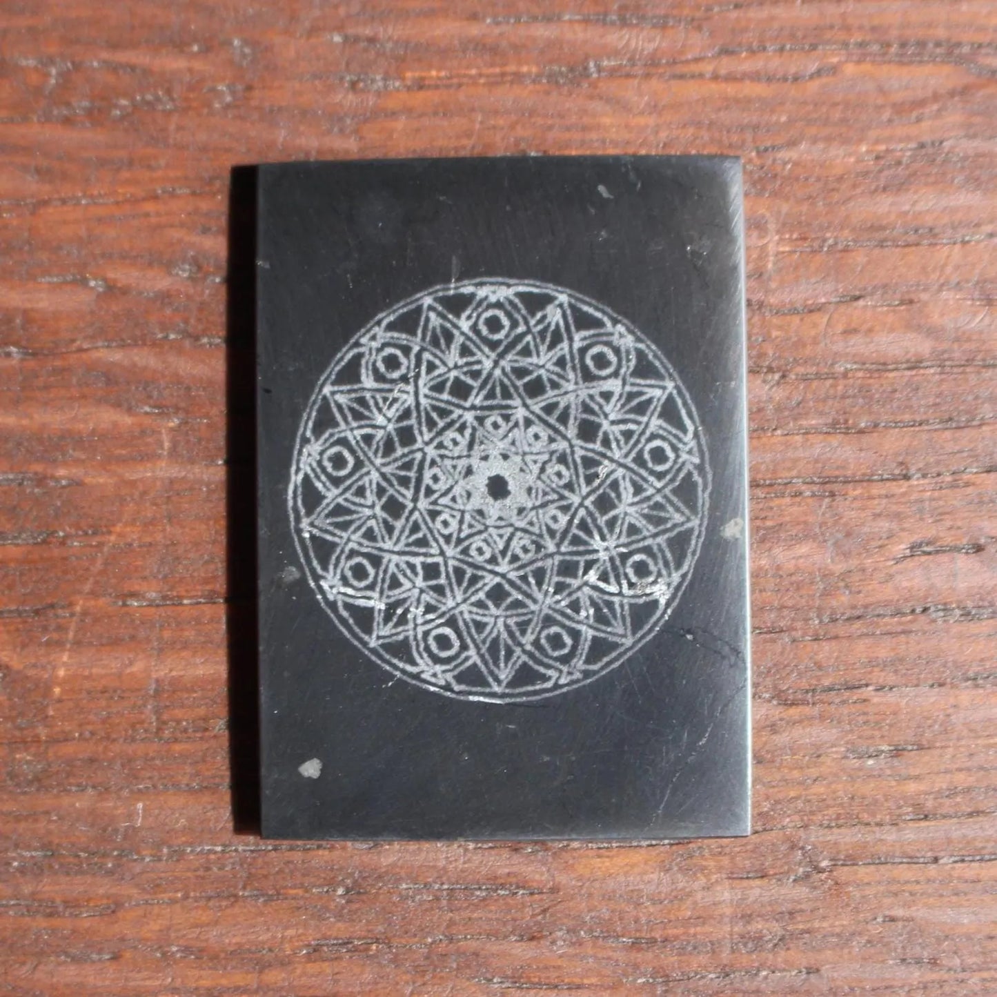 Shungite Phone Sticker MANDALA