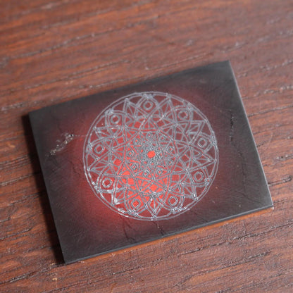 Shungite Phone Sticker MANDALA