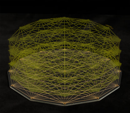 DODECAGON STAR Sacred Geometric Healing Device