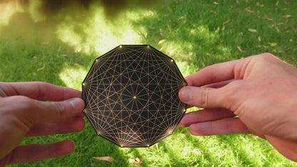 DODECAGON STAR Sacred Geometric Healing Device
