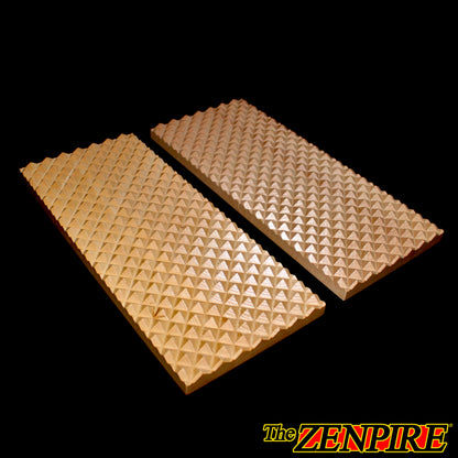 pair of wooden acupressure sadhu boards